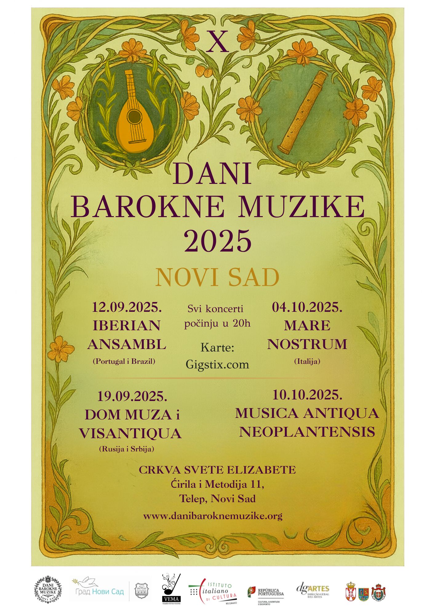DANI BAROKNE MUZIKE 2025