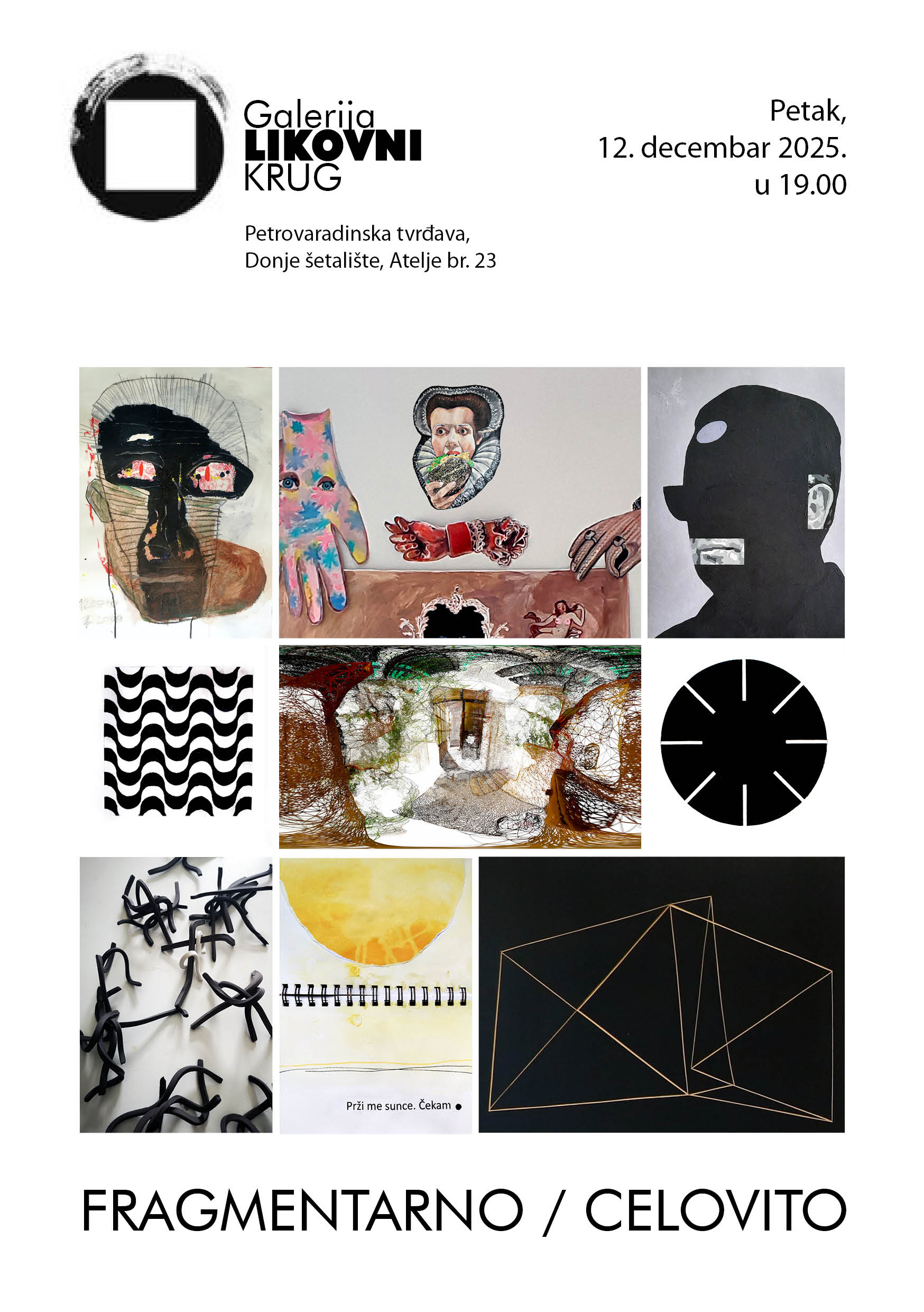 Izložba Fragmentarno celovito vizual