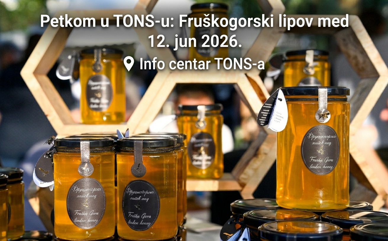 Petkom u tonsu Fruskogorski lipov med